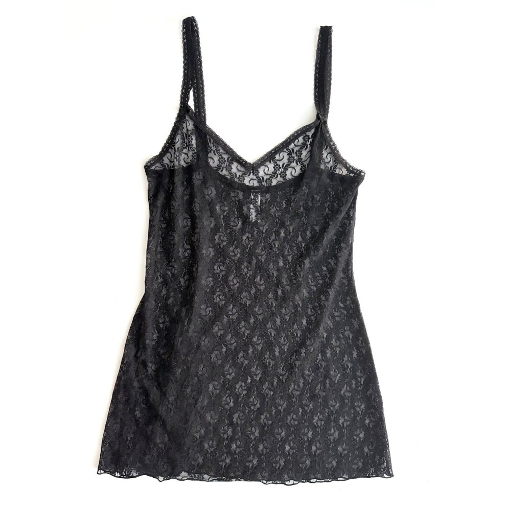 B Temptd Sheer Black Lace Mini Dress Womens Small Fairy Gothic Grunge Whimsigoth